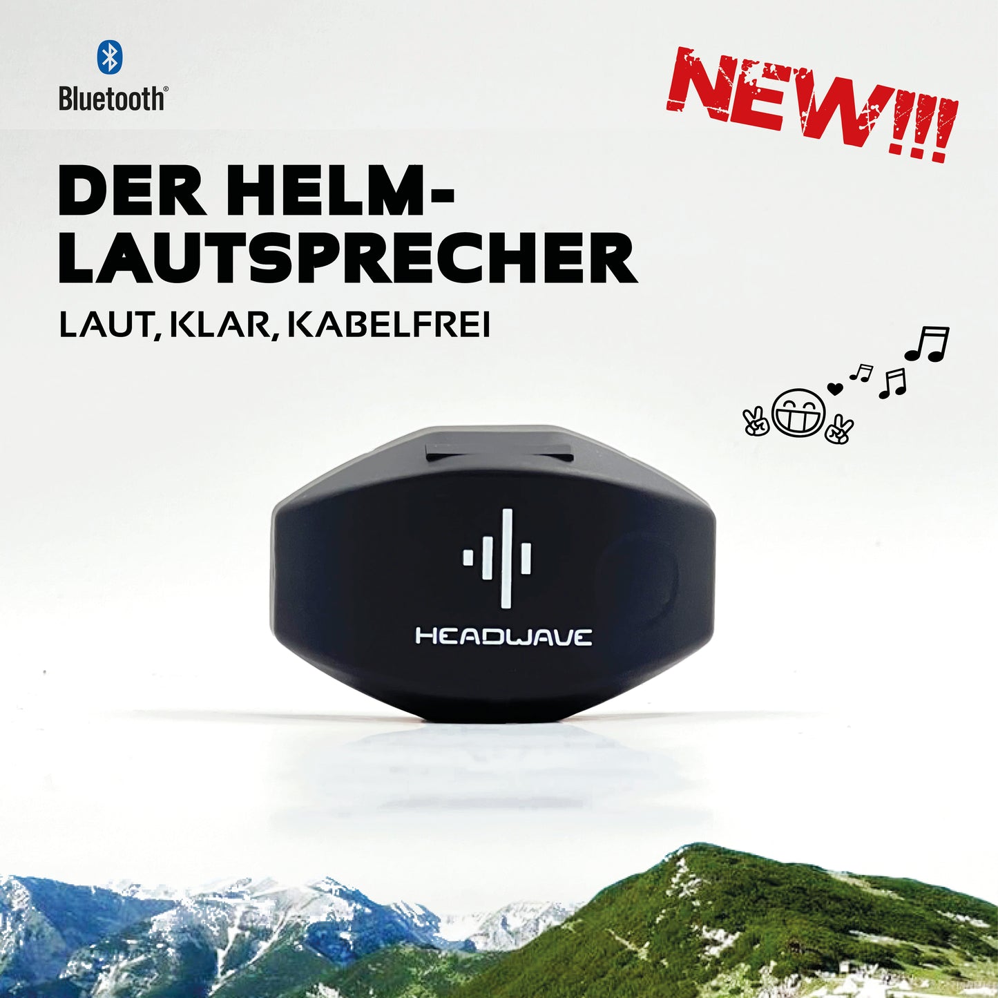 PATCH - der Lautsprecher für Deinen Fahrrad-Helm
