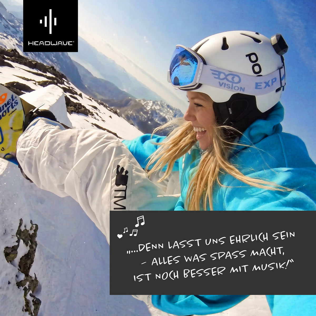 TĀG 2.0 - the speaker for your ski and snowboard helmet