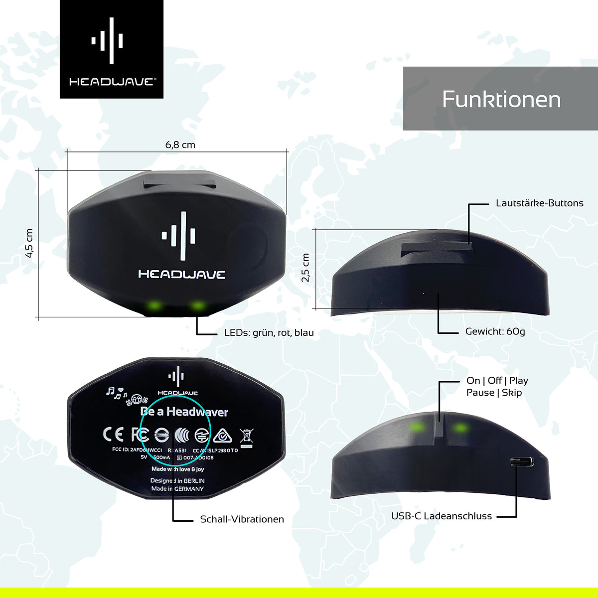 TĀG 2.0 - the speaker for your ski and snowboard helmet