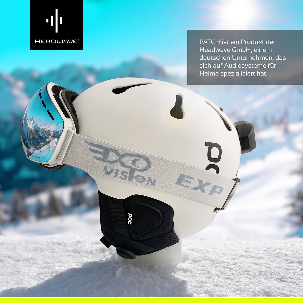 TĀG 2.0 - the speaker for your ski and snowboard helmet