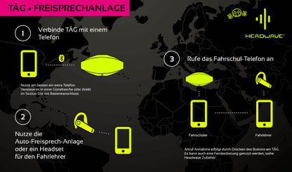 Escuela de conducción TĀG 2.0 - para cascos de moto