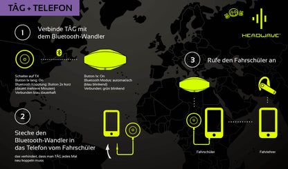 Escuela de conducción TĀG 2.0 - para cascos de moto